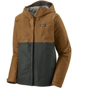 Patagonia Torrentshell 3L Rain Jacket (S), Mulch Brown - Like New